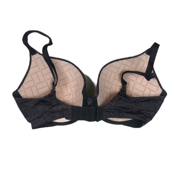 Victoria's Secret 34DD Perfect Shape Black Bra Lined Underwire Adjustable Straps - Picture 9 of 10